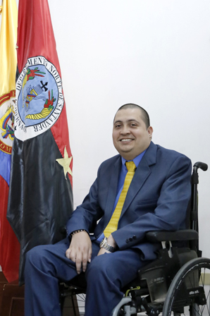 Imagen de perfil del jefe de la Oficina Asesora Para la Discapacidad, Jesús Augusto Romero Montoya