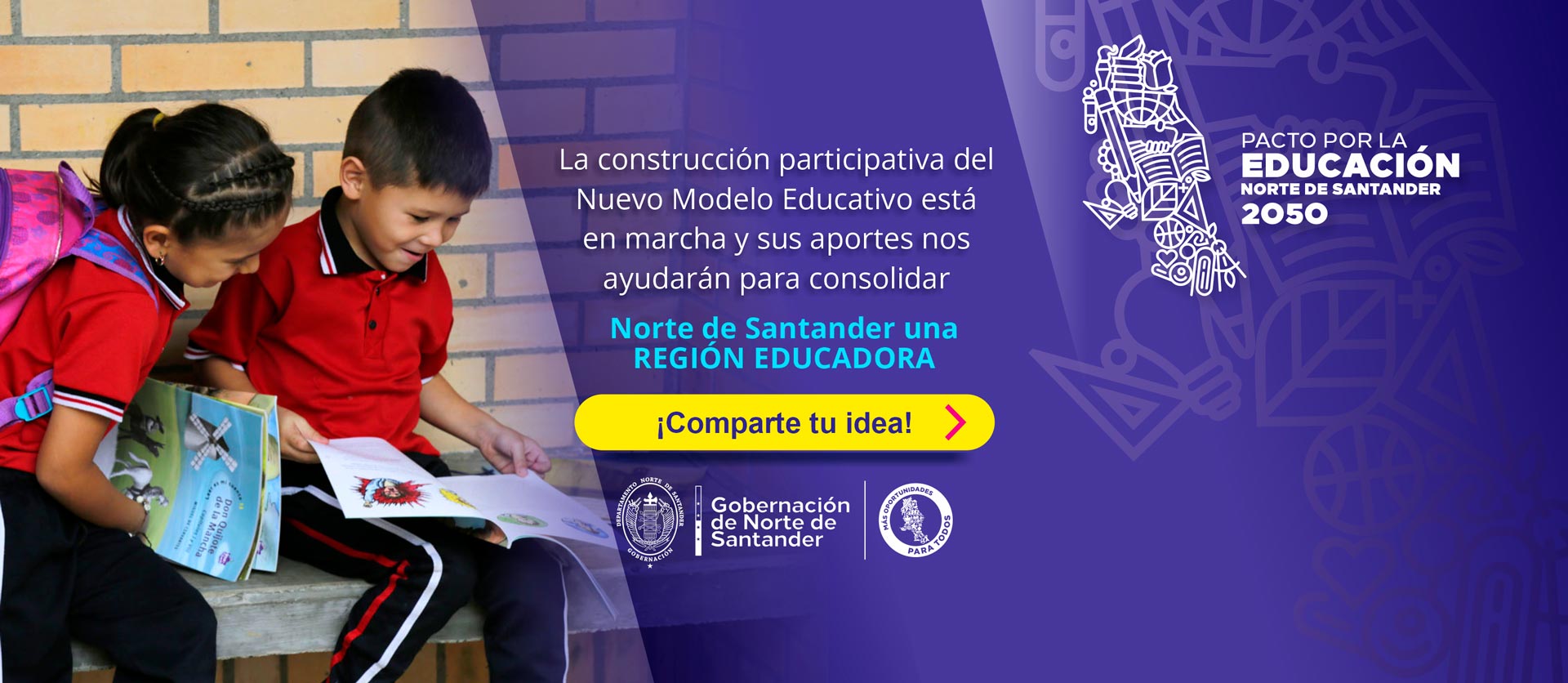 Este enlace abre la pagina de Pacto por la educación Norte de Santander 2050
