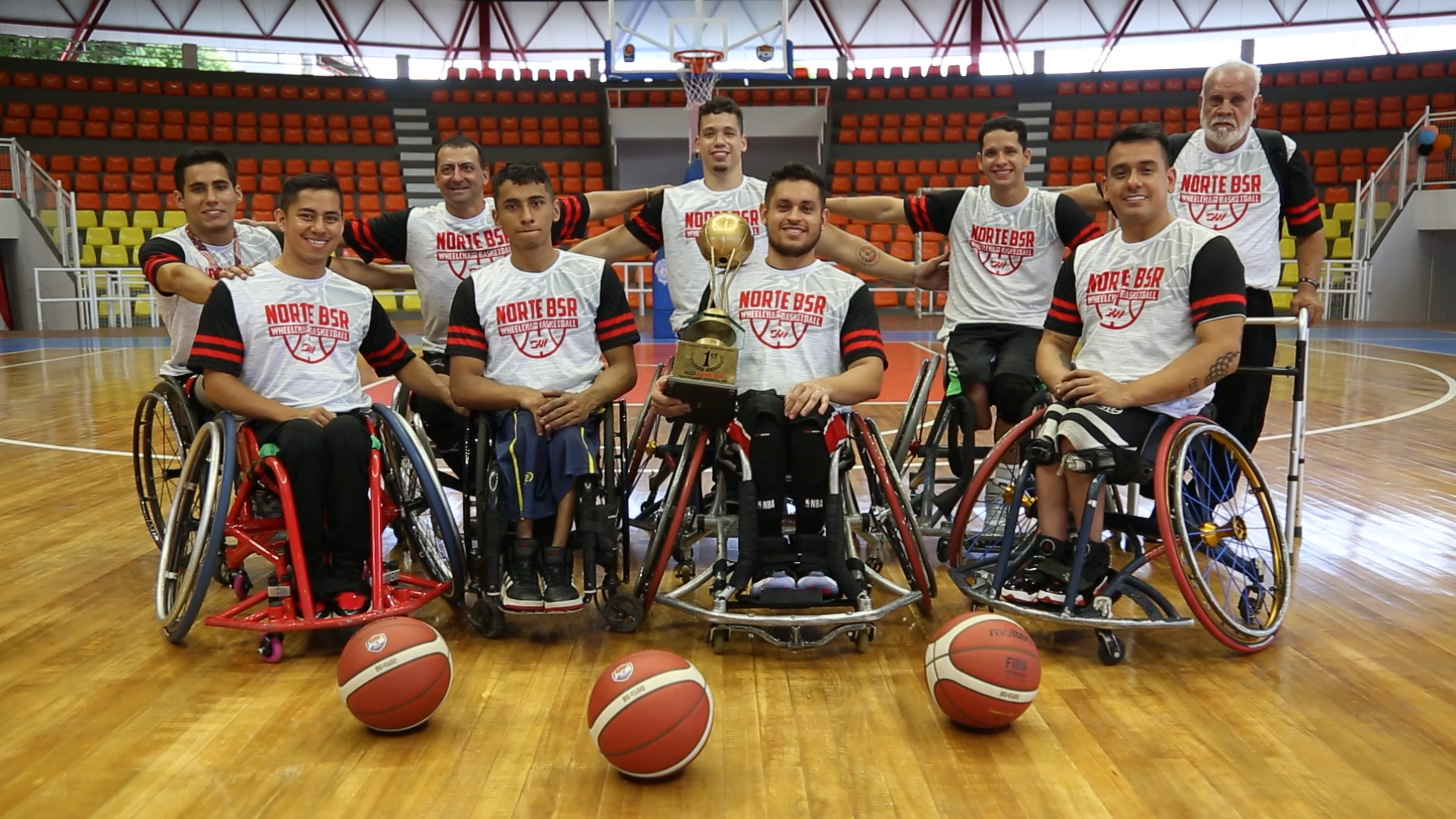 Basquetbolistas en silla de ruedas fueron campeones en México