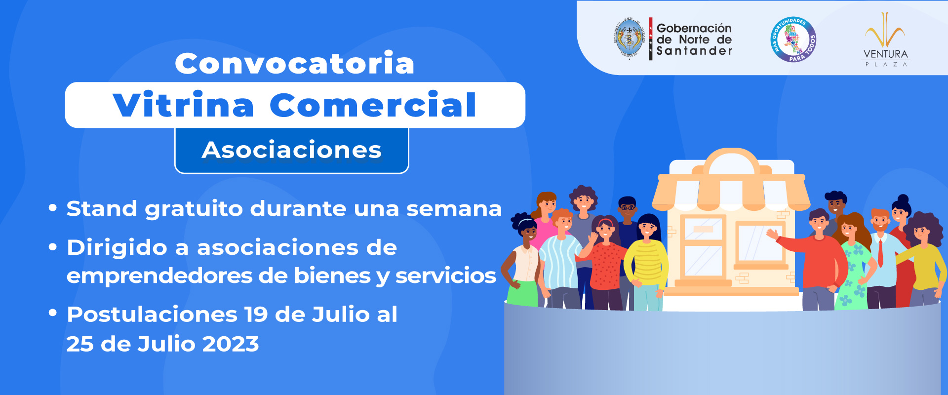 Banner Vitrina Comercial