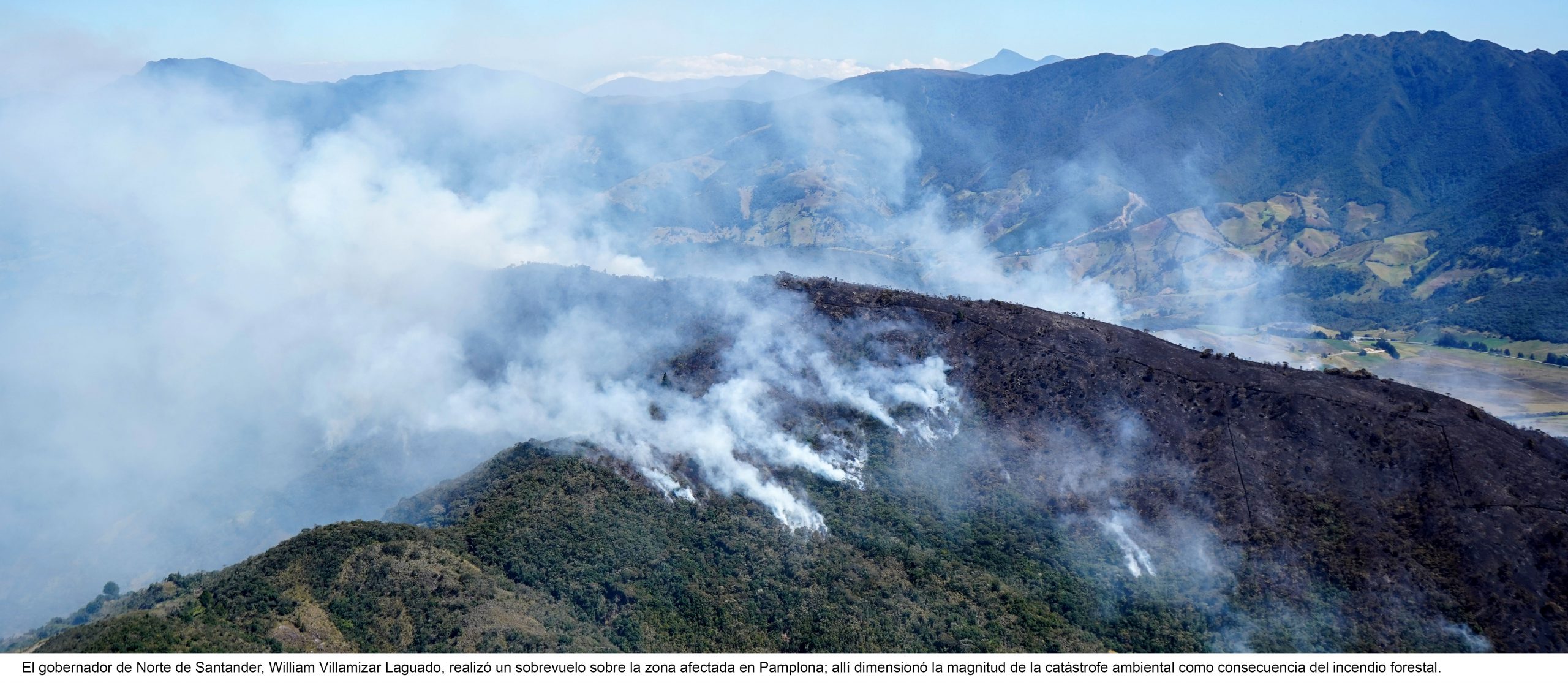 Restauración ecológica de ecosistemas afectados por incendios forestales Pamplona, Norte de Santander