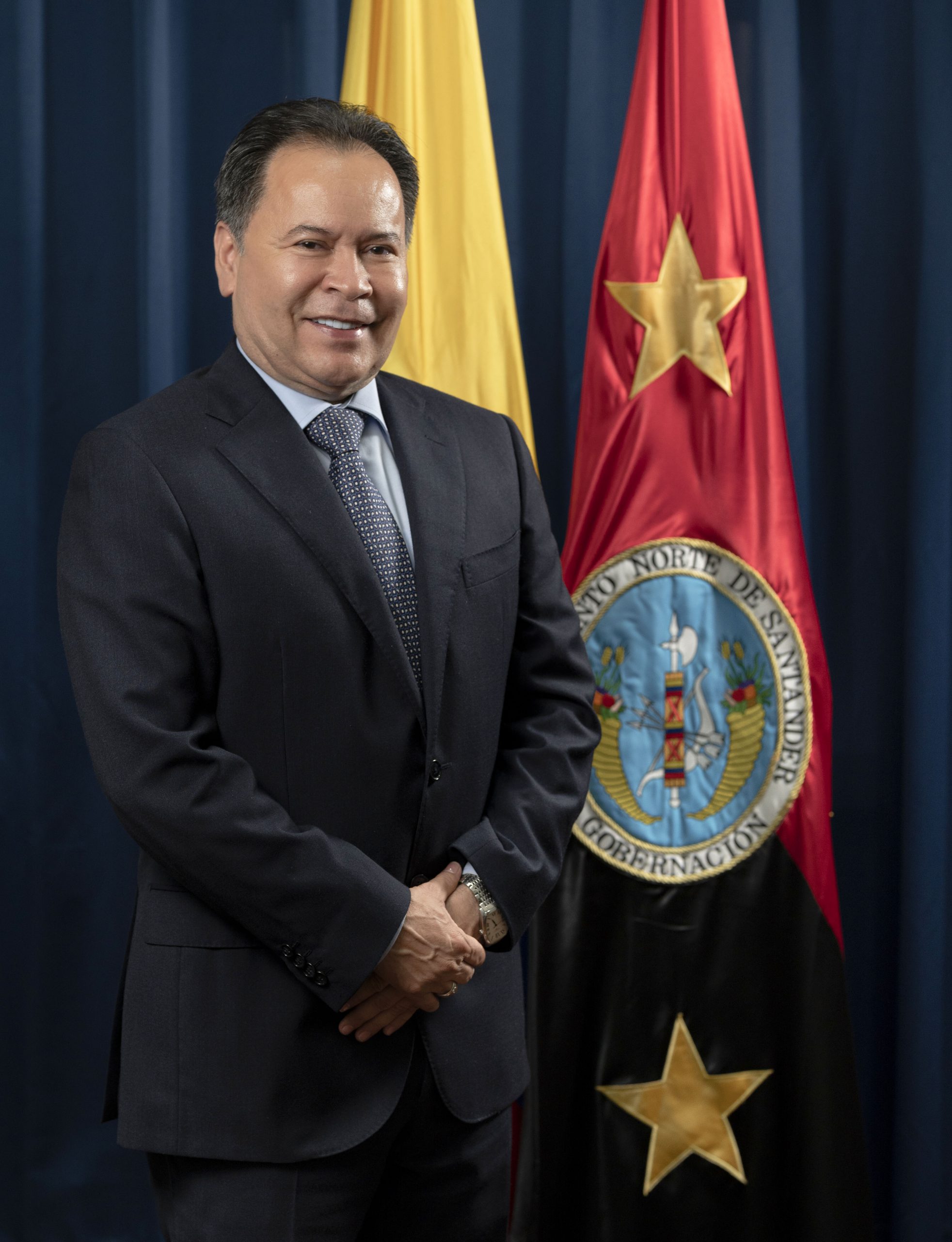 Gobernador del departamento, William Villamizar Laguado