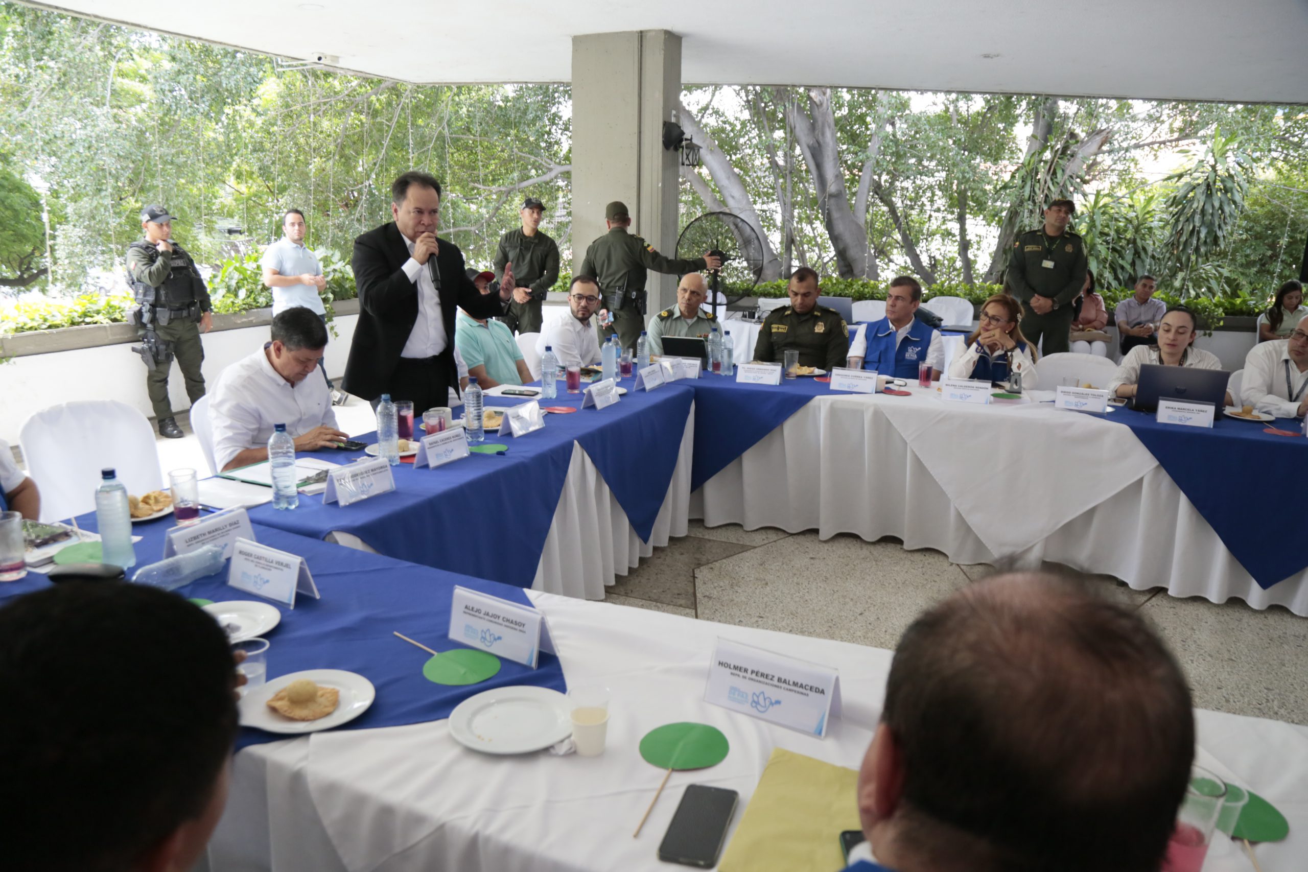 En Consejo Departamental de Paz, Gobernador presentó Plan de Inversión para el Catatumbo