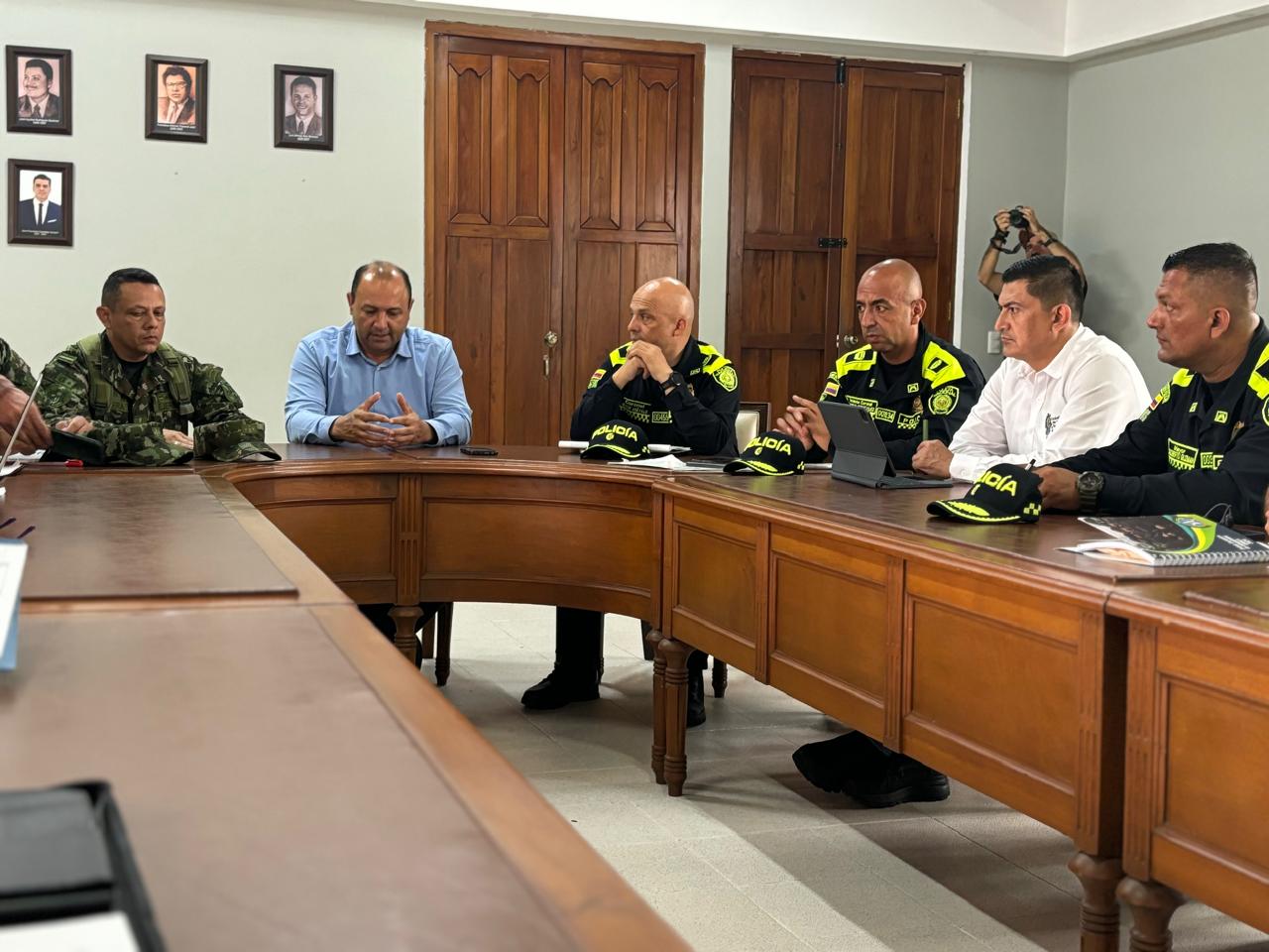 Gobernación lideró Consejo de Seguridad en el municipio de Ocaña