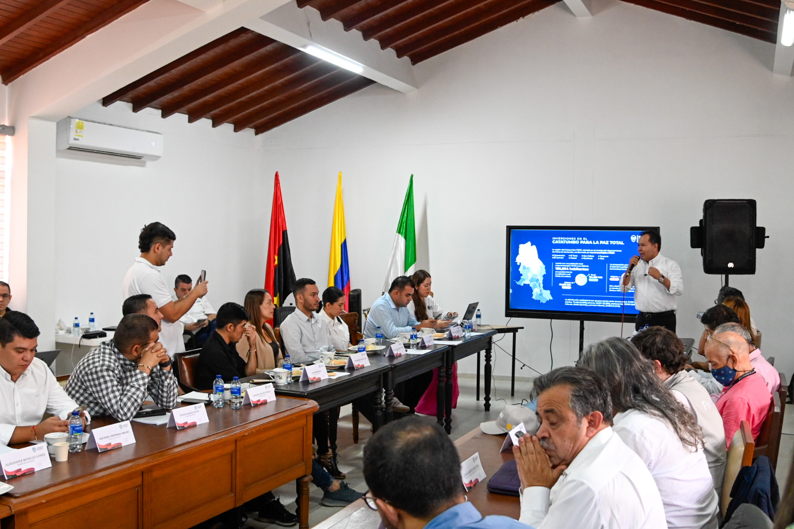 Gobernador expuso iniciativas para el desarrollo del ‘Pacto Catatumbo’