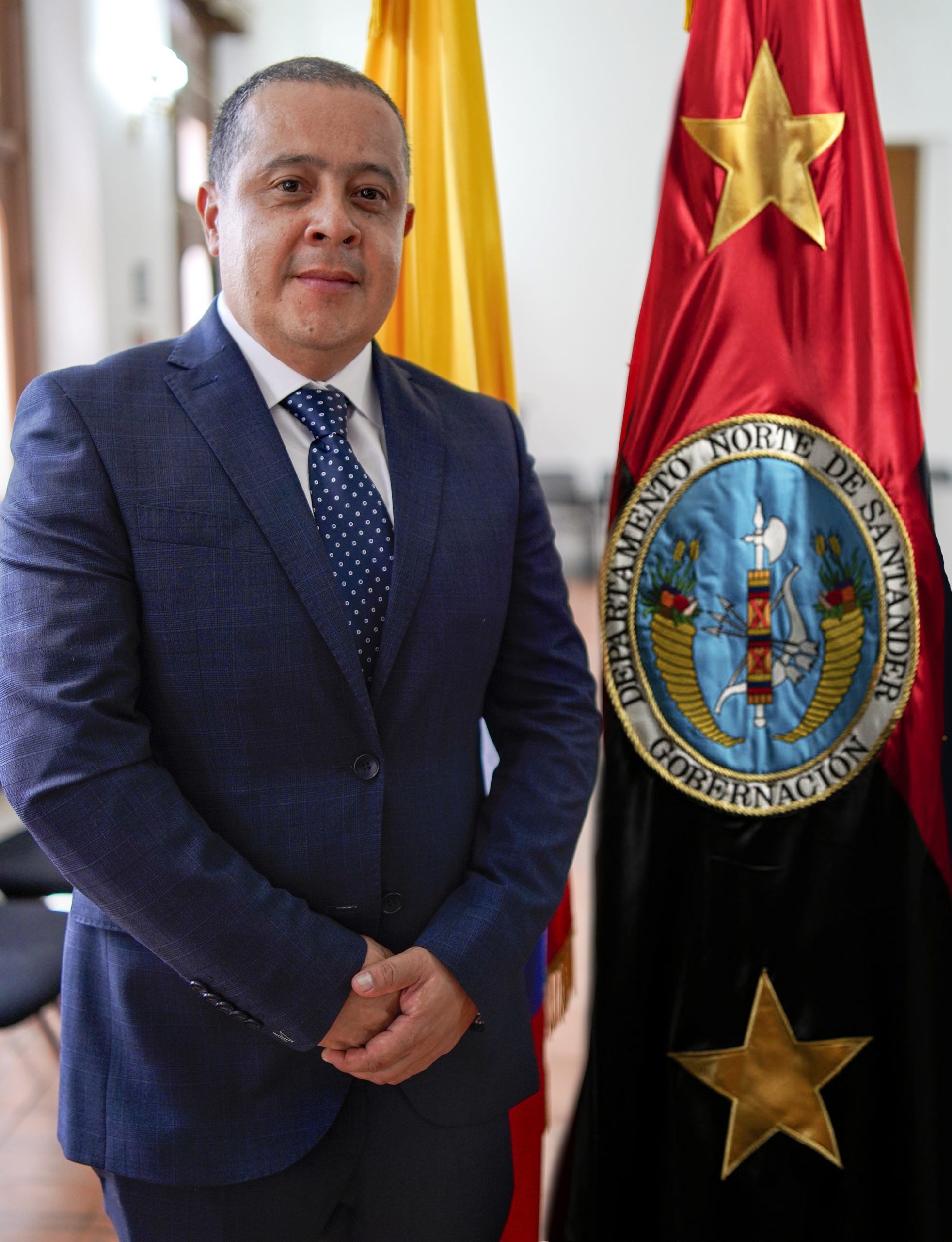 Imagen de perfil del Secretario de Gestión de Riesgos de Desastres, William Vera Arias 