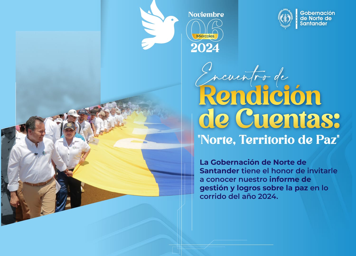 Norte de Santander realizará primera rendición de cuentas en la historia en pro de la paz