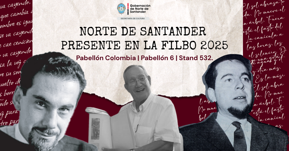 Norte de Santander dice presente en la FILBo 2025