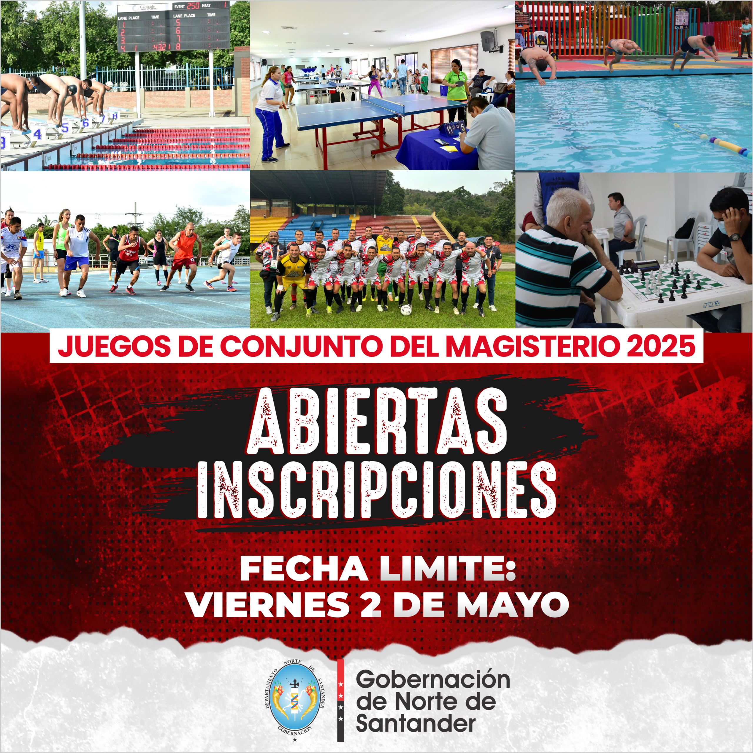 Abiertas inscripciones para los Juegos Deportivos del Magisterio