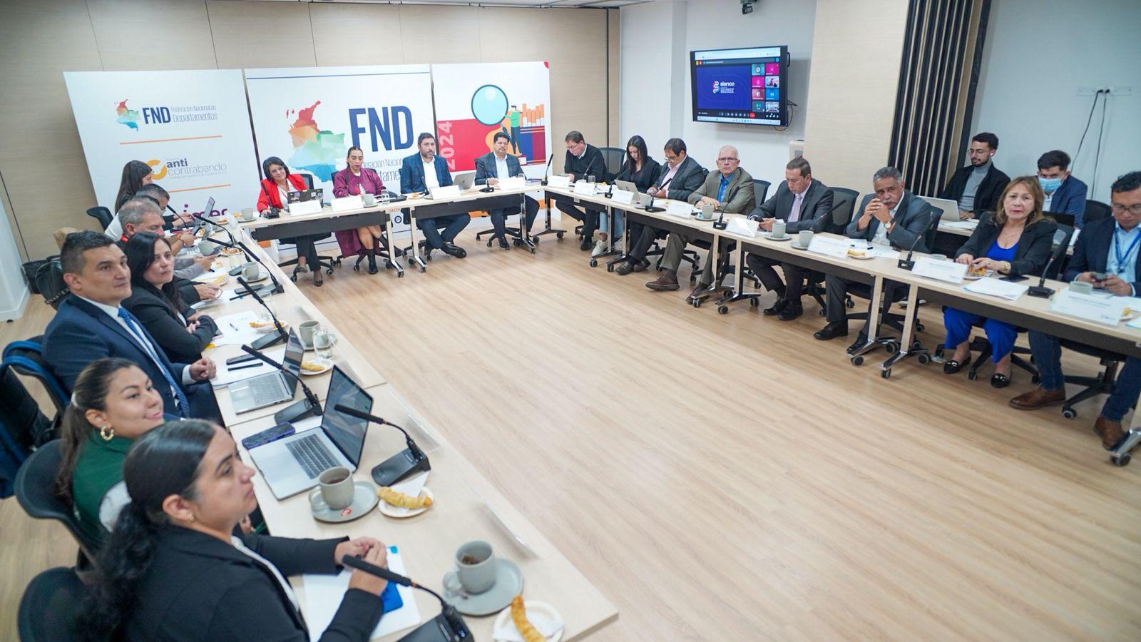 Gobernación participa en Bogotá en la Comisión SIANCO