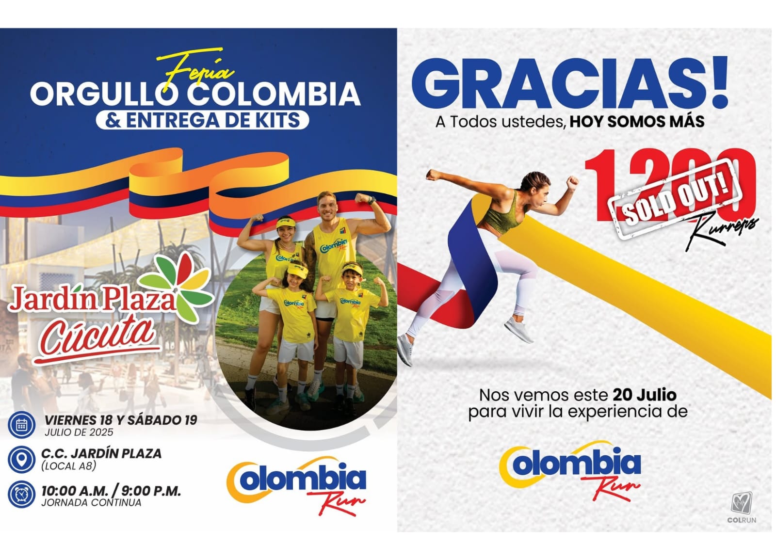 Deporte, emprendimiento y orgullo patrio este 20 de julio