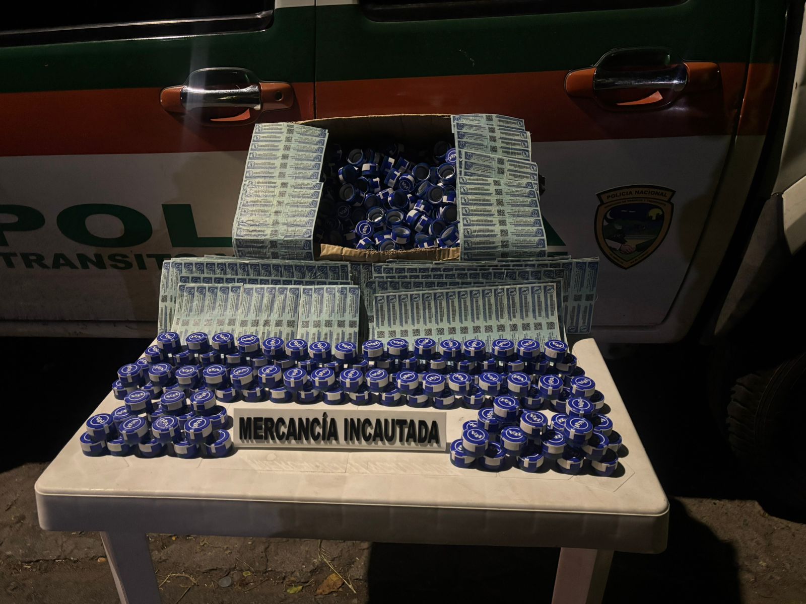 Incautan 766 estampillas falsificadas de impuesto al consumo procedentes de Ocaña