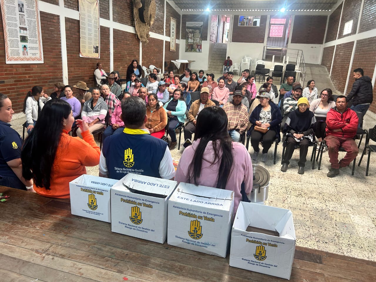 Culminó distribución de ayudas humanitarias tras emergencia invernal de 2024