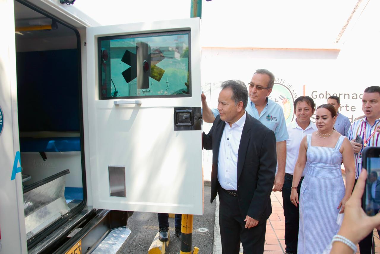 Gobernación entrega ambulancia a la ESE Sur Oriental
