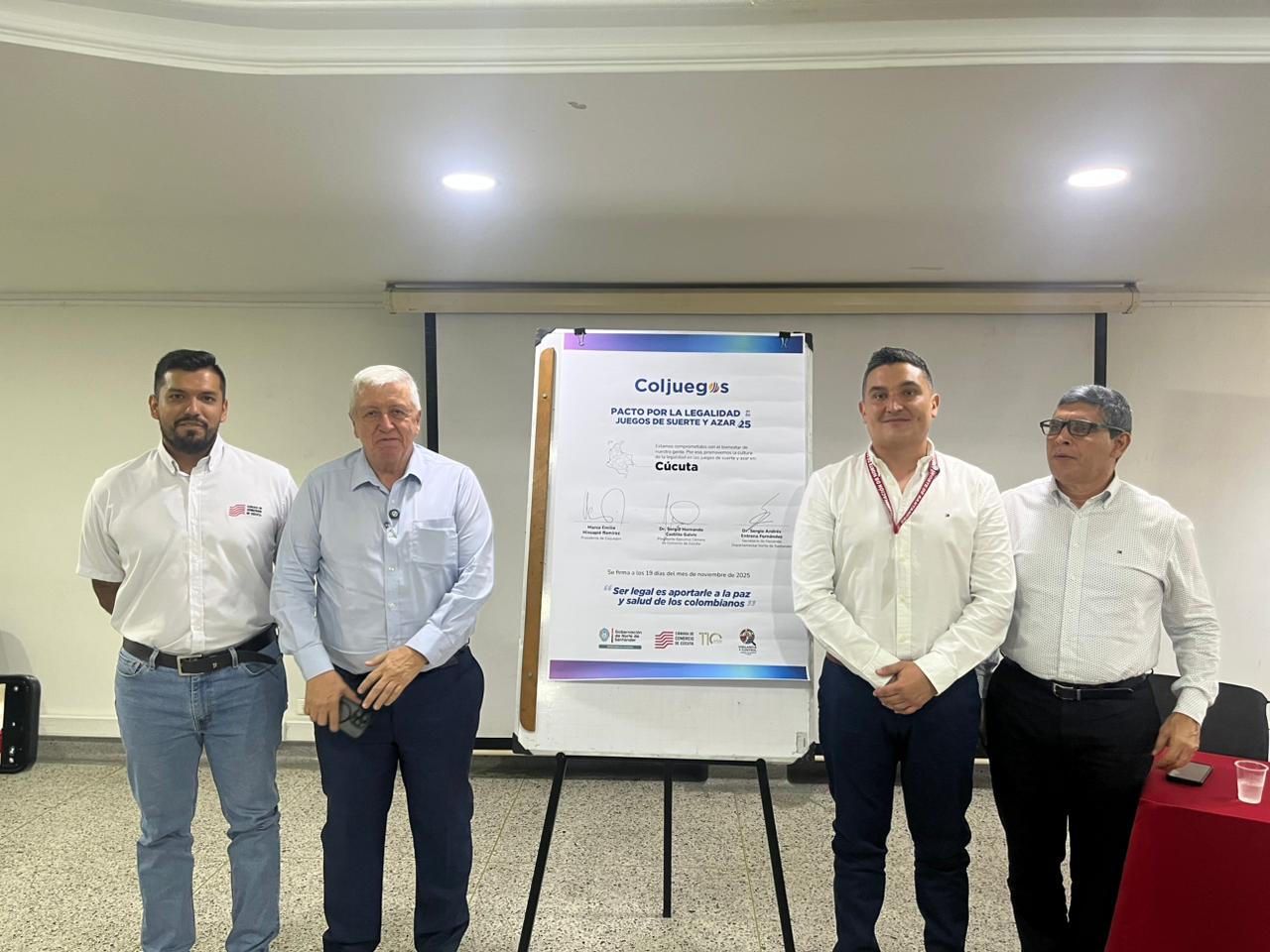 Norte de Santander reafirma su compromiso con la transparencia y el juego legal