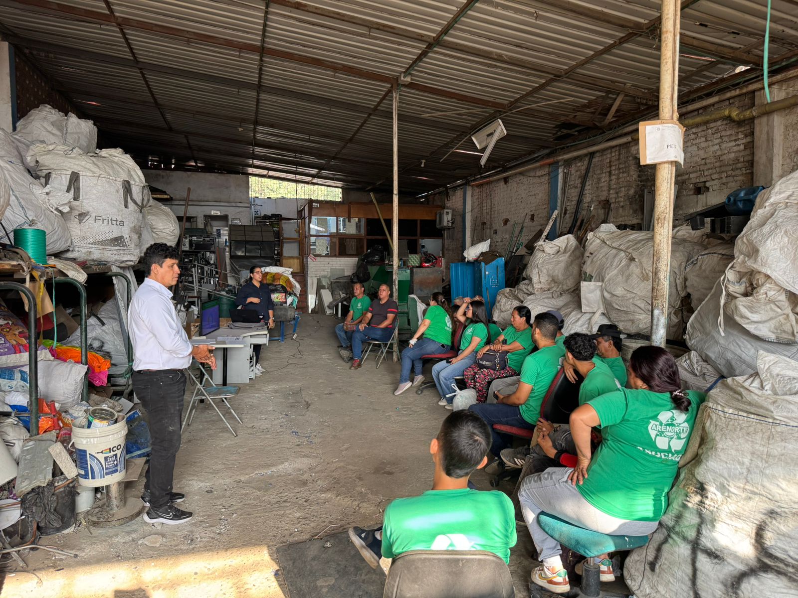 Gobernación impulsa sensibilización para el aprovechamiento de residuos