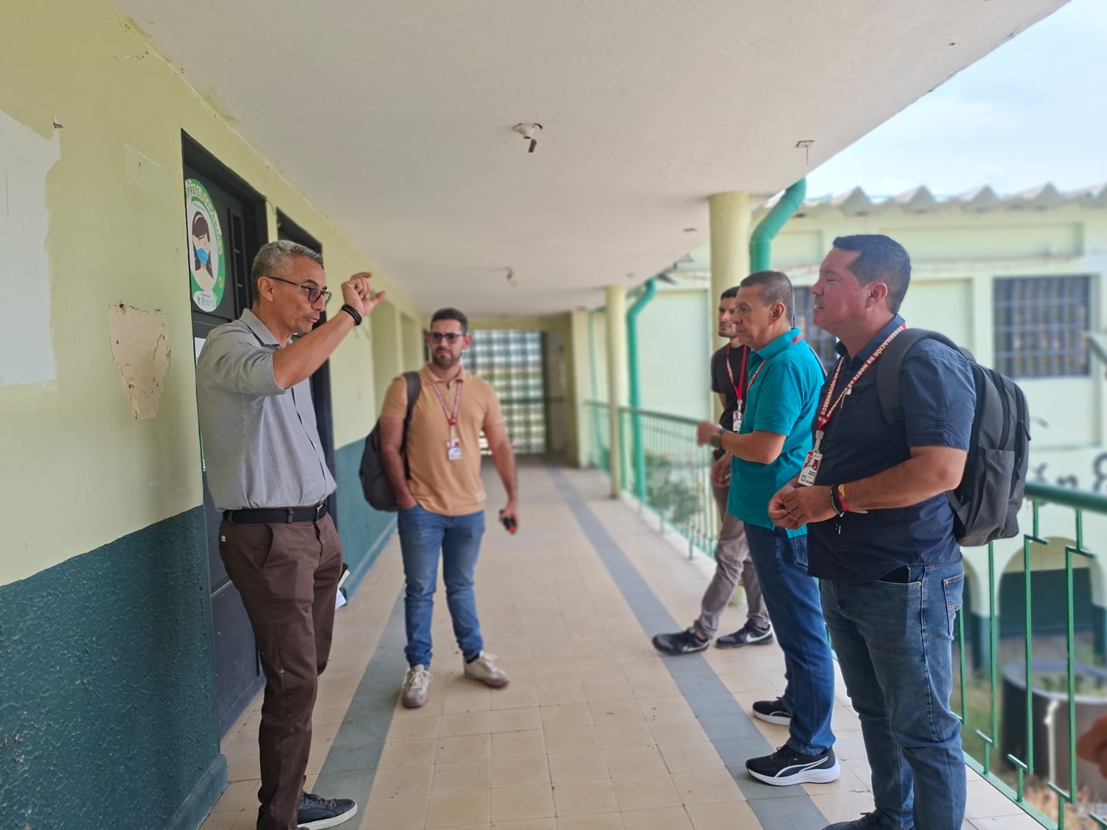 Gobernación inspecciona infraestructura de la sede primaria de la Escuela Normal Superior