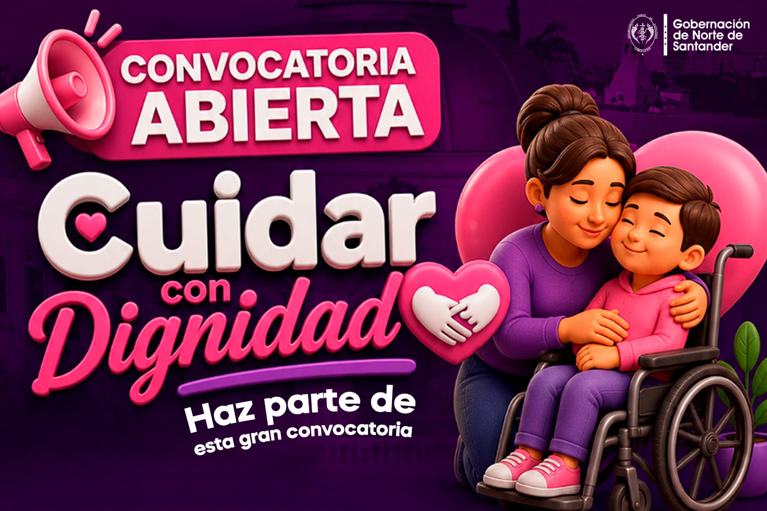 Ya está abierta la convocatoria del programa “Cuidar con Dignidad”