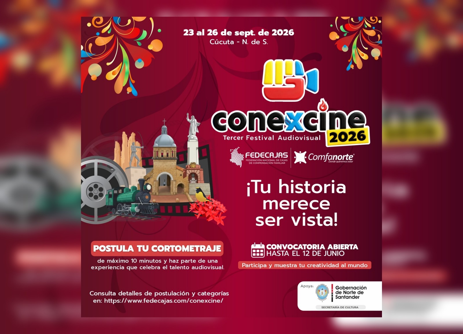 Cúcuta recibirá la tercera edición de Conexcine 2026