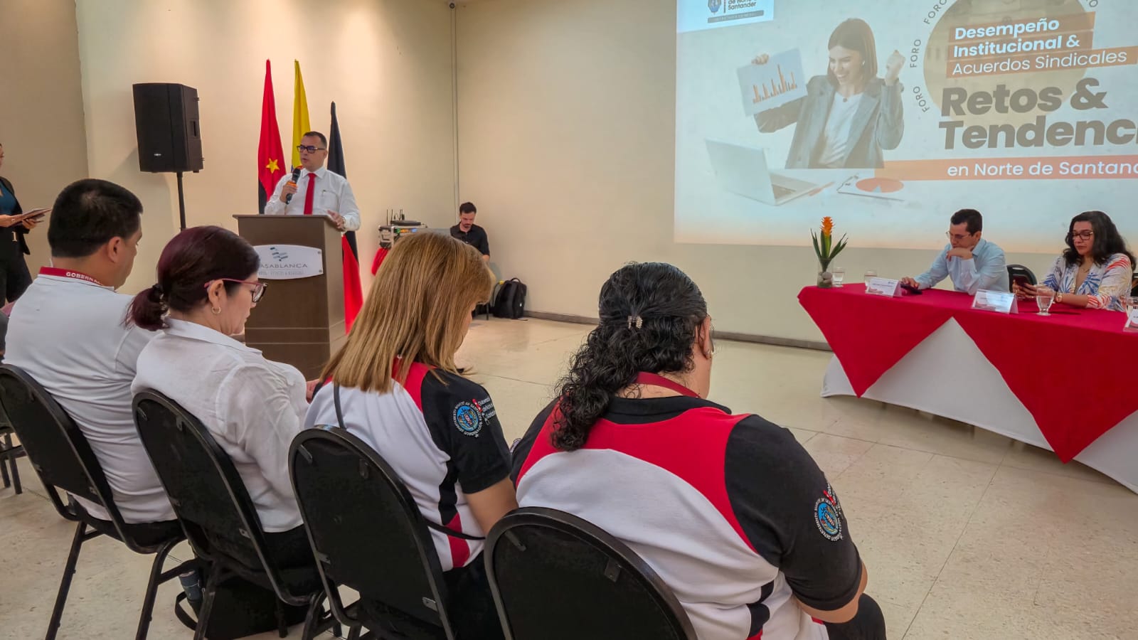 Norte de Santander debate el futuro laboral en Foro de Desempeño Institucional y Acuerdos Sindicales