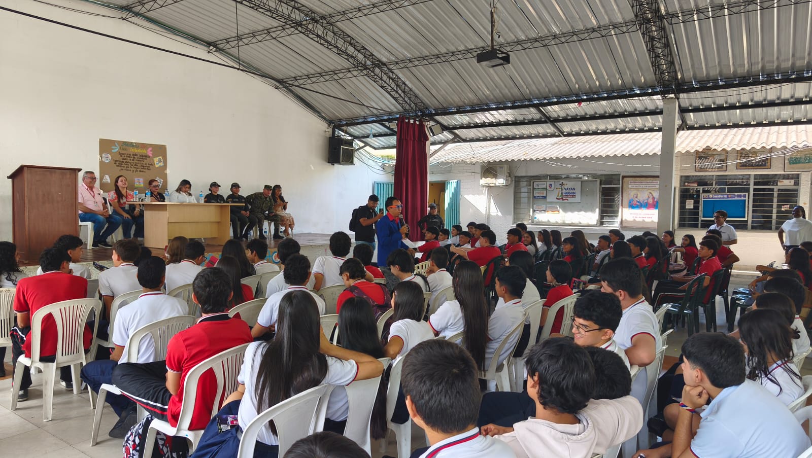 Estudiantes de Los Patios fortalecen la prevención contra la trata de personas