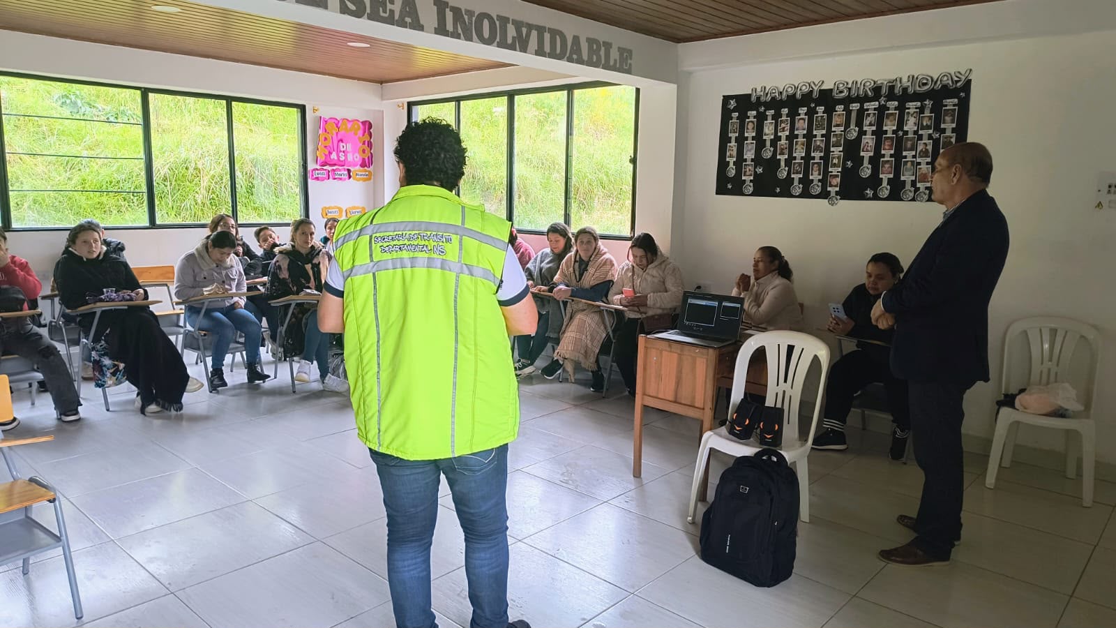 Se fortalece la educación vial en Cácota para prevenir siniestros con menores de edad