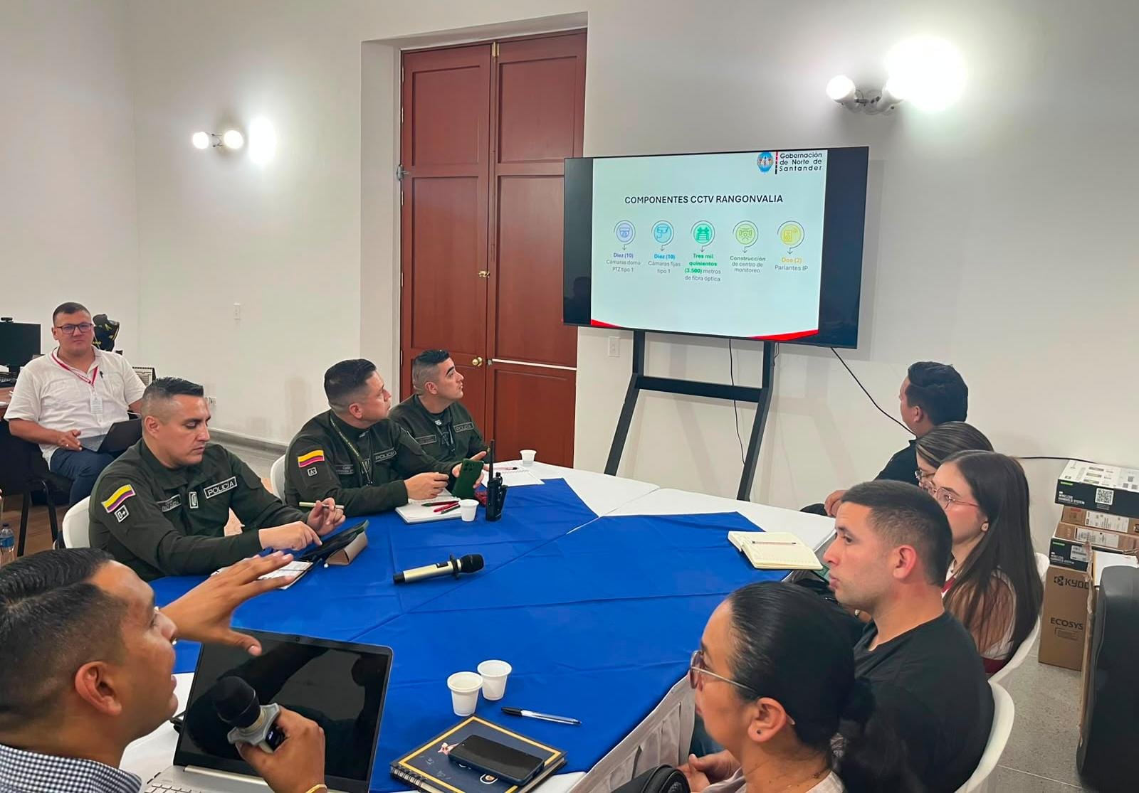 Chinácota y Cúcuta se suman al fortalecimiento tecnológico de la seguridad