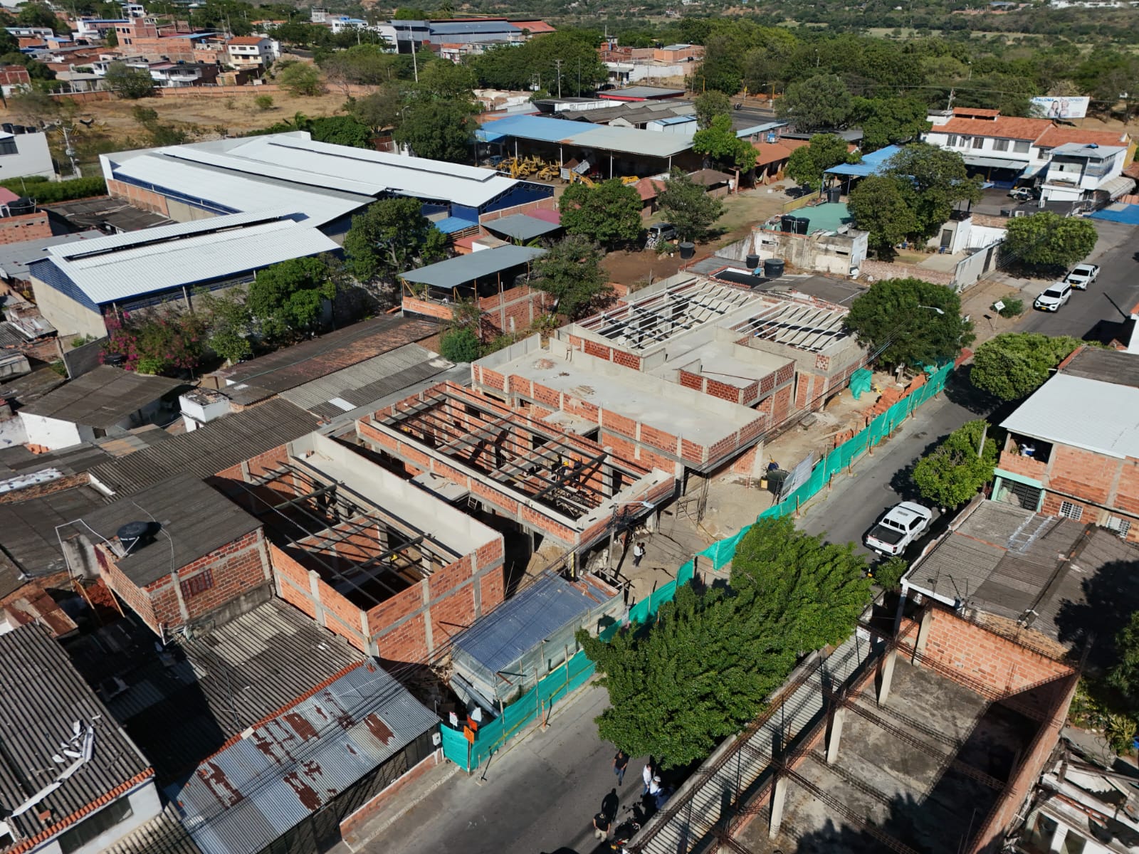 Centro de Discapacidad de Los Patios alcanza 65 % de avance y acelera su construcción