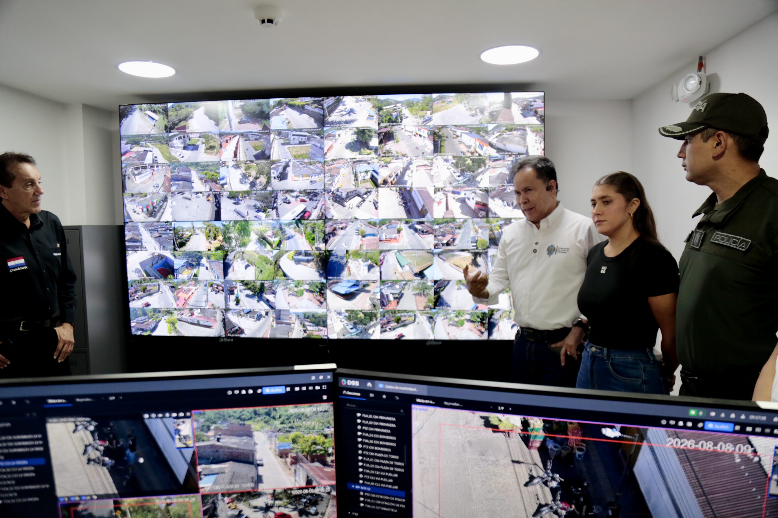 Chinácota avanza en obras de agua, transporte, seguridad y cultura