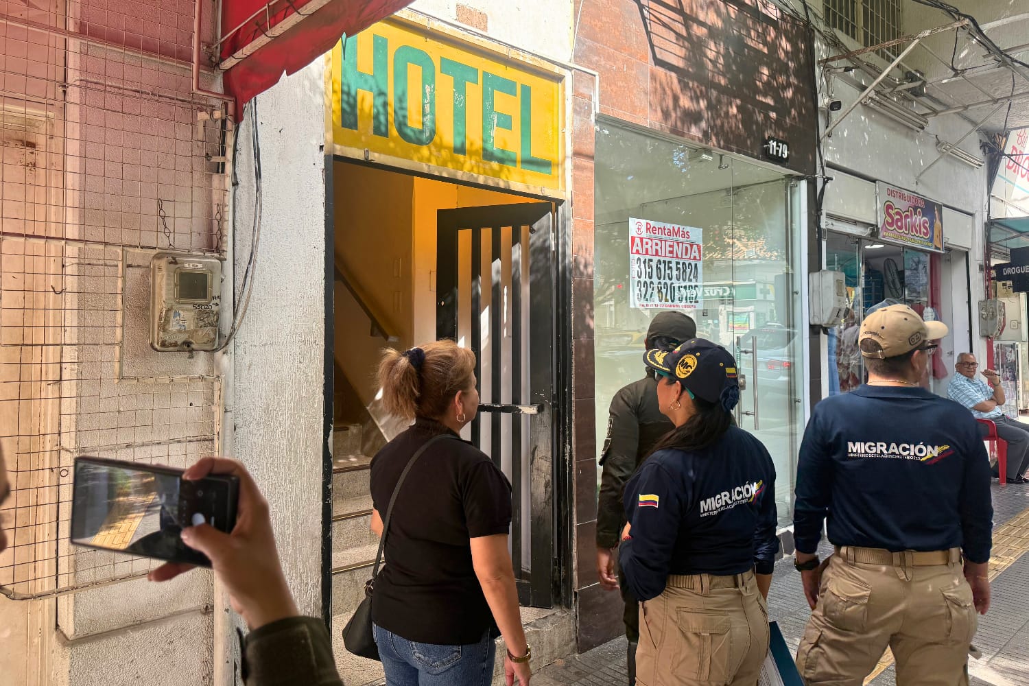 Cierran hotel en el centro de Cúcuta tras operativo de control