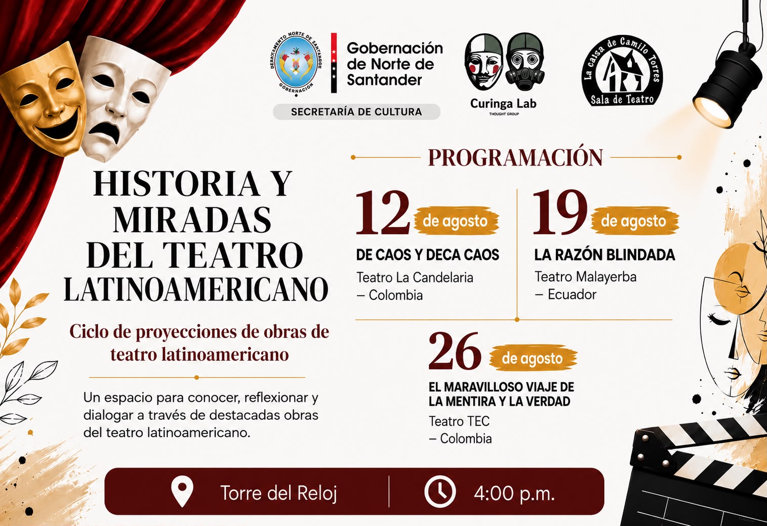 Teatro latinoamericano llega a Norte de Santander