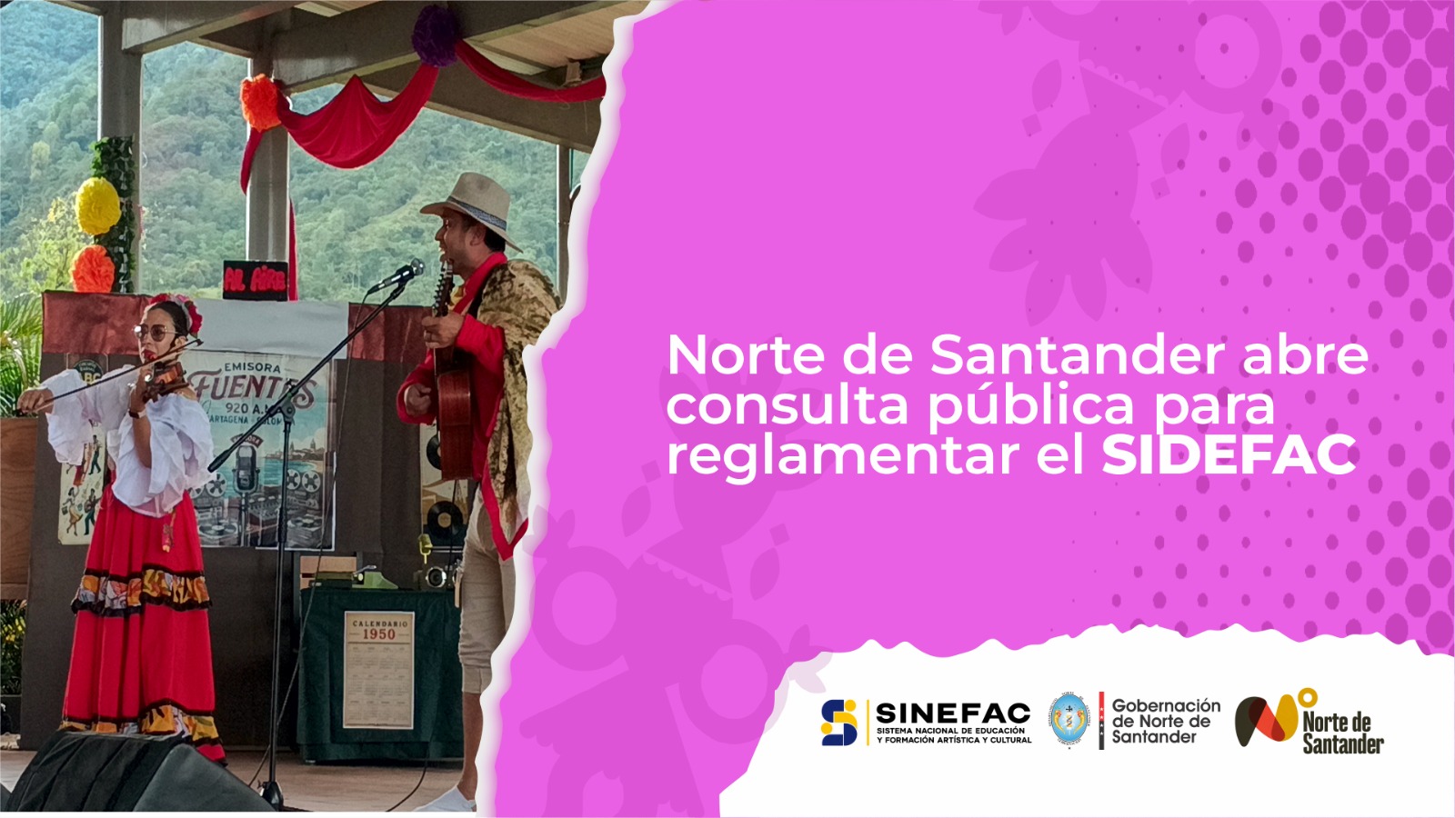 Norte de Santander abre consulta pública para reglamentar el SIDEFAC
