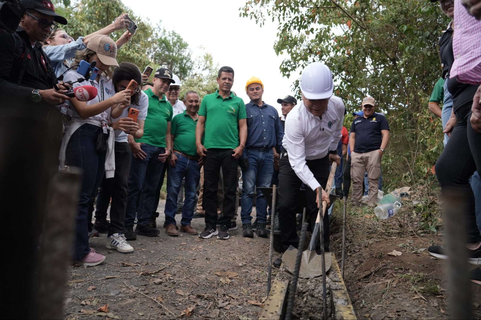 Ragonvalia inició obras para mejorar su conexión vial con el departamento